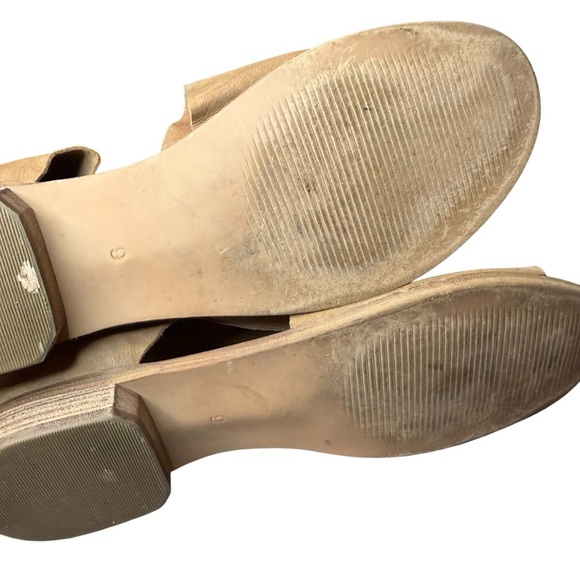 ROAN | Tan Leather Women's Betty Sandals | Sz 9 - Picture 7 of 9